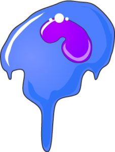 Monocyte bleu